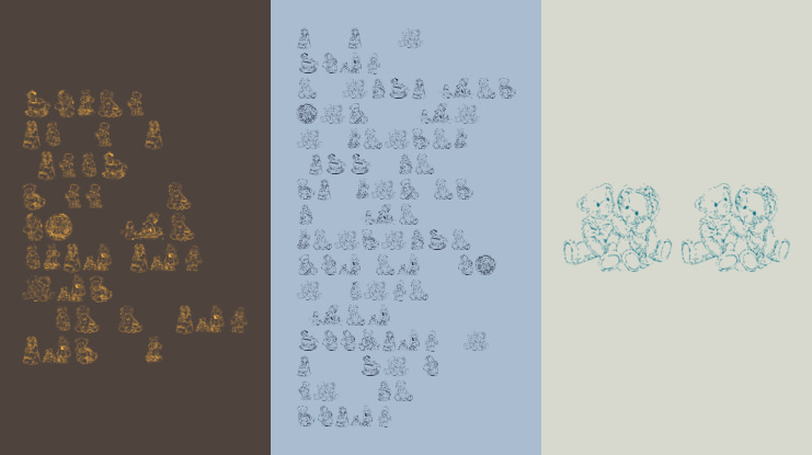 KR Adorable Teddies Font