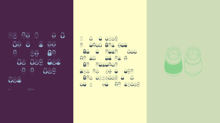 Matriochkas Font