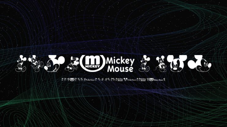mickey m tfb Font
