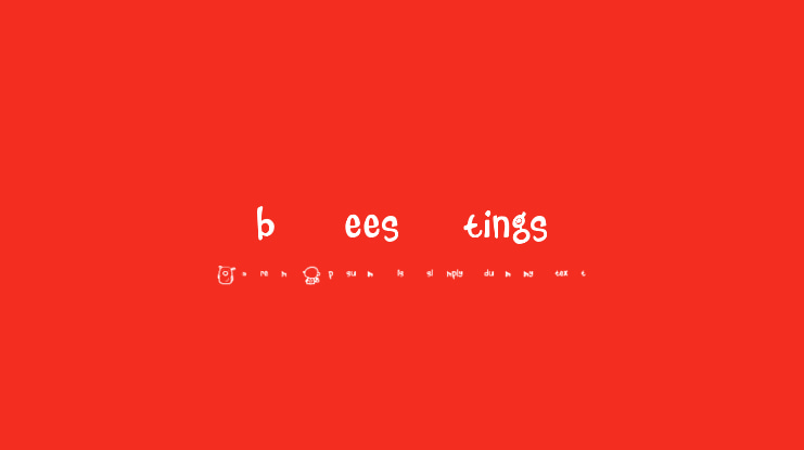 beestings Font