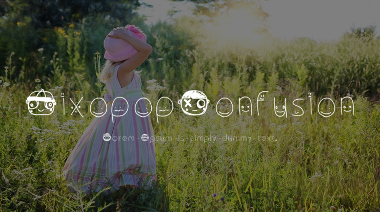 PixopopConfusion Font
