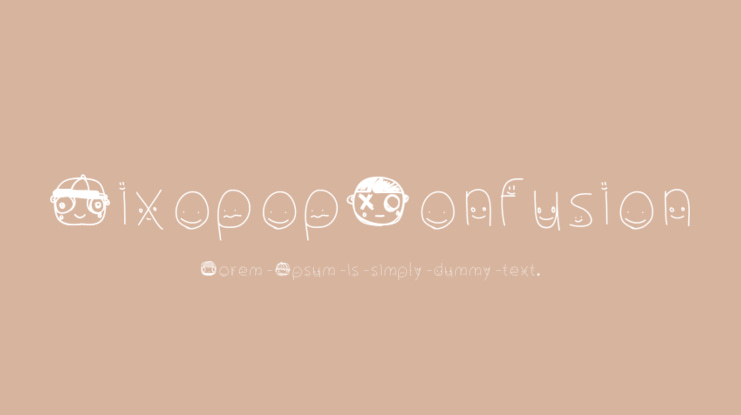 PixopopConfusion Font