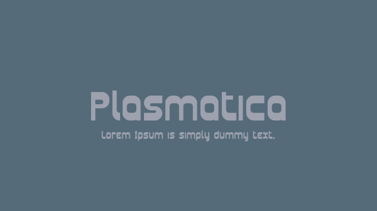 Plasmatica Font Family