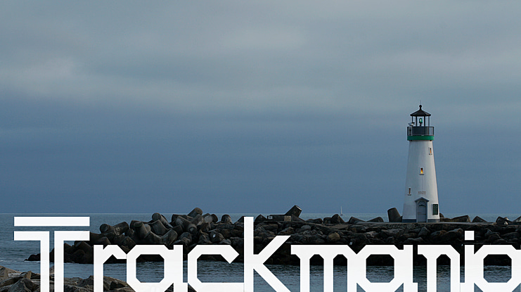TrackMania Font