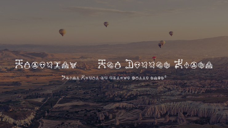 Yuiangel 111 You Cannot Write Font