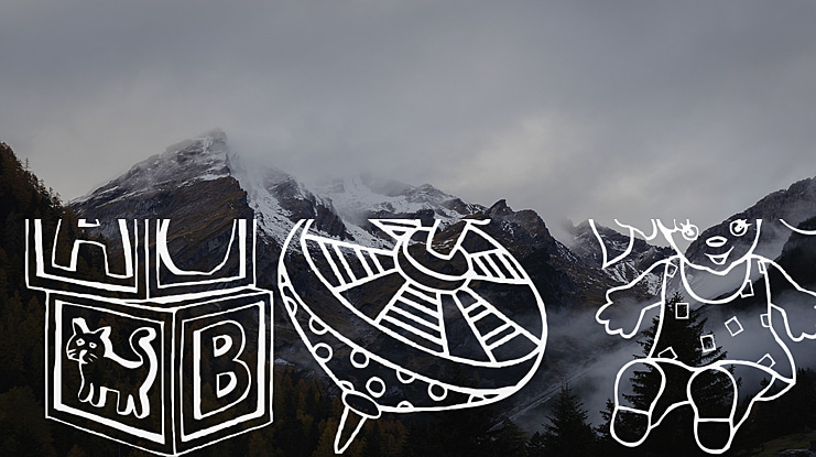 DT Rachels Toys Font