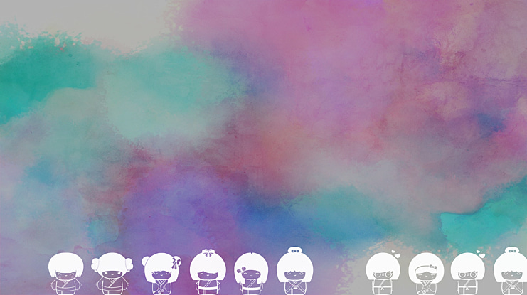 Kokeshi Kawaii Font