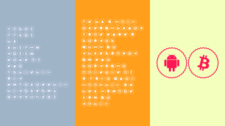 Icons Social Media 2 Font