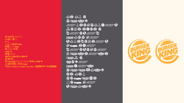 Fast Food logos Font