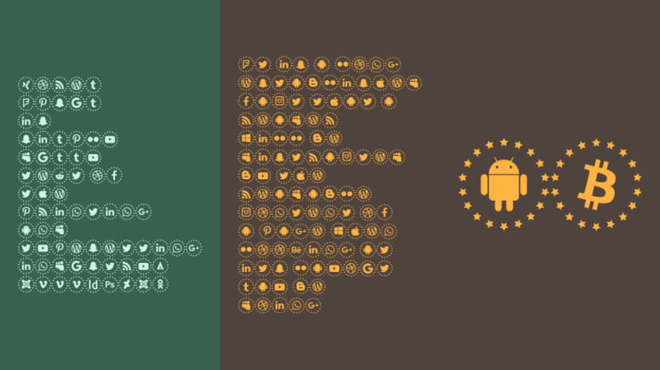 Font Type Icons Color 2018