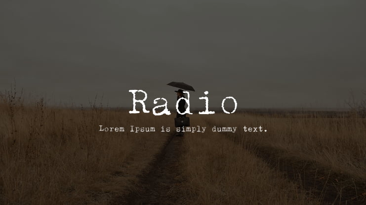 Radio Font