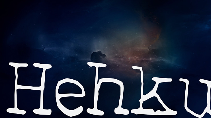 Hehku Font