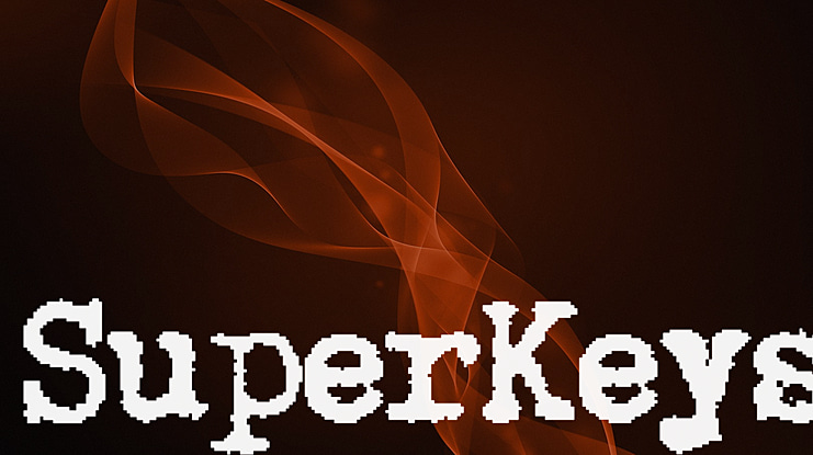 SuperKeys Font