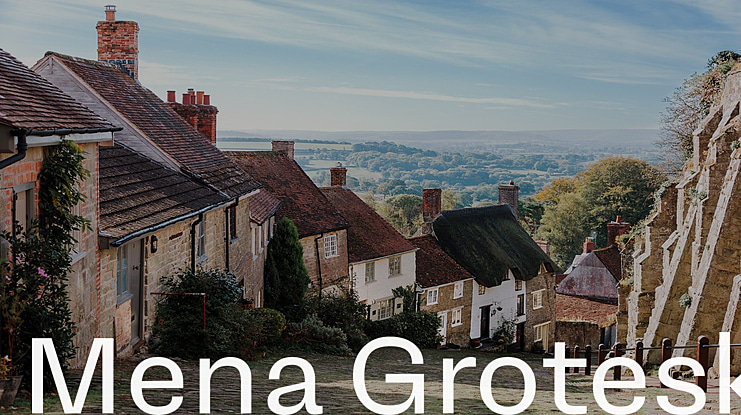 Mena Grotesk Font Family