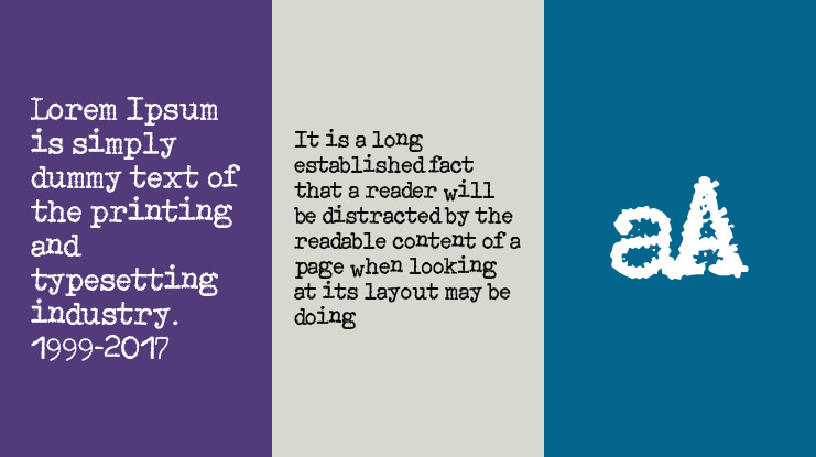 Maquina de Escribir Font