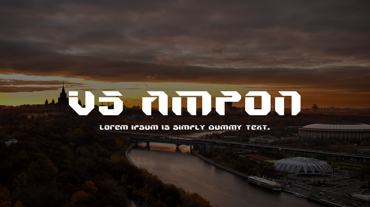 V5 Ampon Font Family