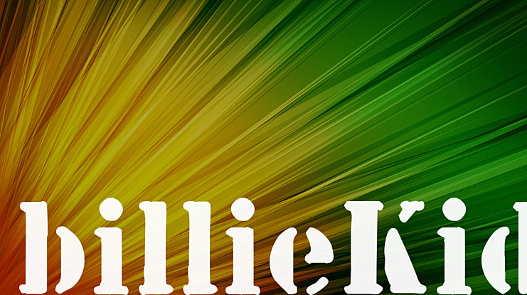 billieKid Font