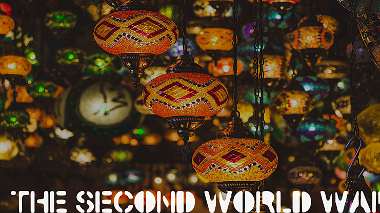 The Second World War Font