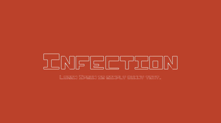 Infection Font