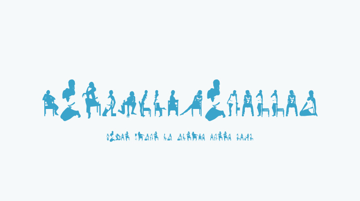 WomanSilhouettes Font