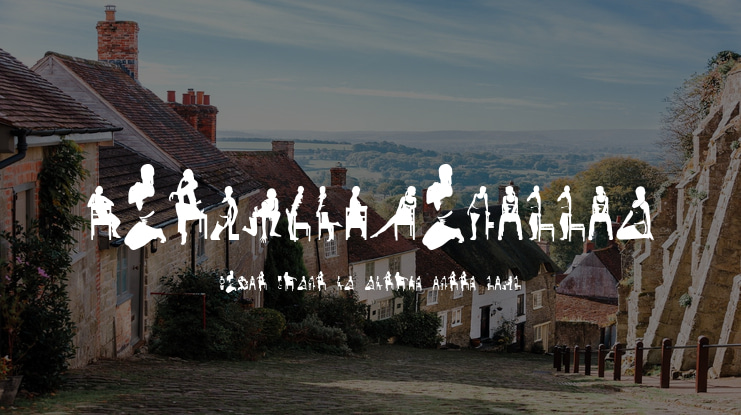 WomanSilhouettes Font