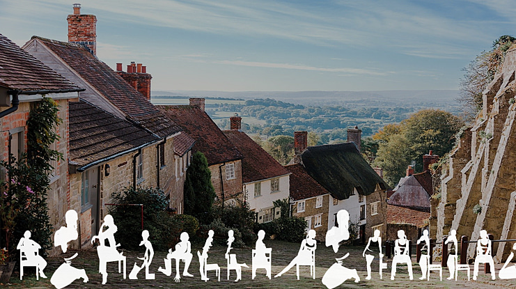 WomanSilhouettes Font