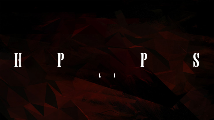 Hand Printing Press Stencil_dem Font