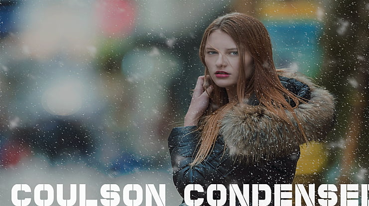 Coulson Condensed Font Family