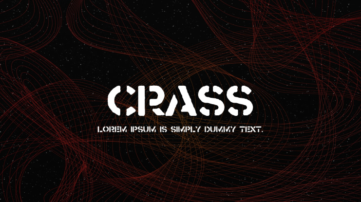 Crass Font