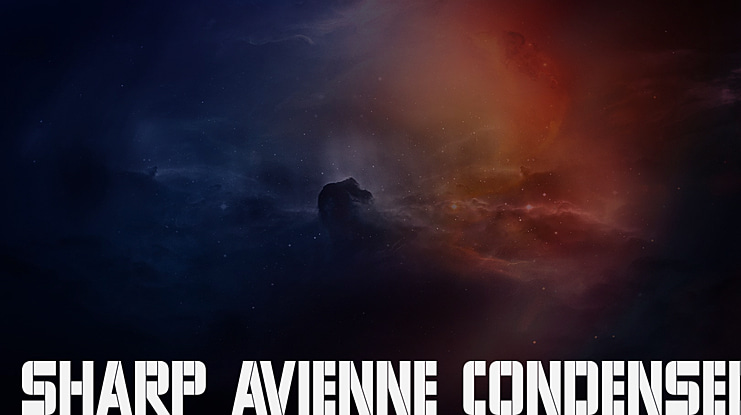 Sharp Avienne Condensed Font Family
