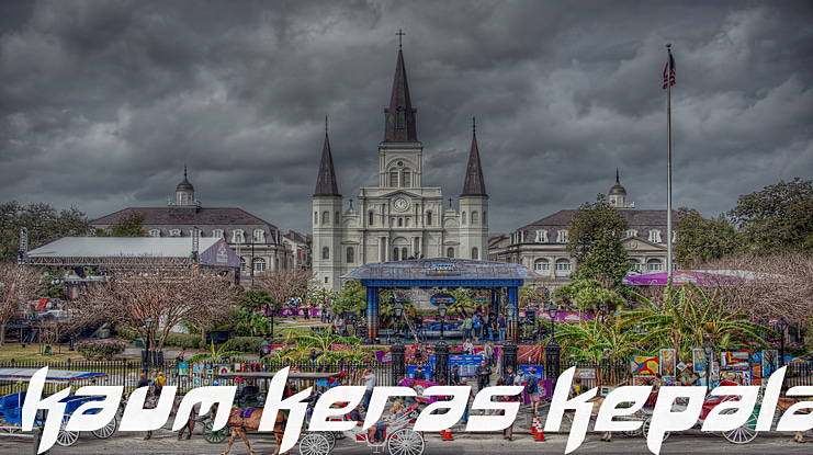 Kaum Keras Kepala Font