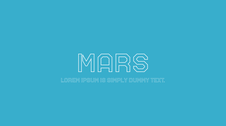 Mars Font