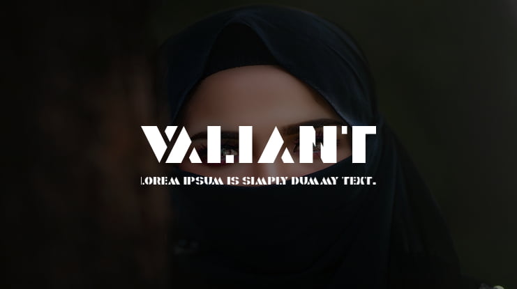Valiant Font