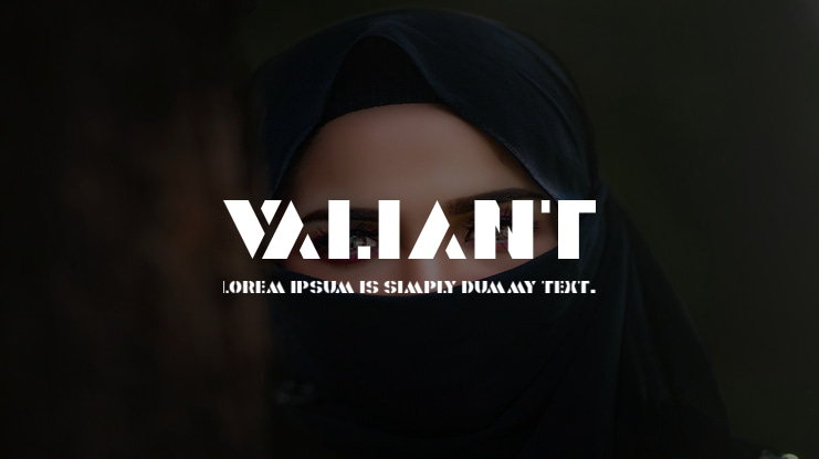 Valiant Font