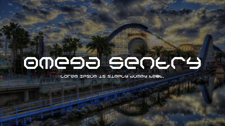 Omega Sentry Font