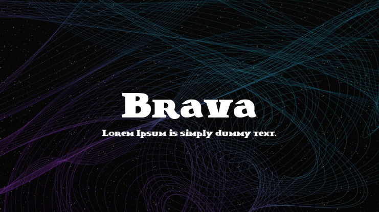 Brava Font Family