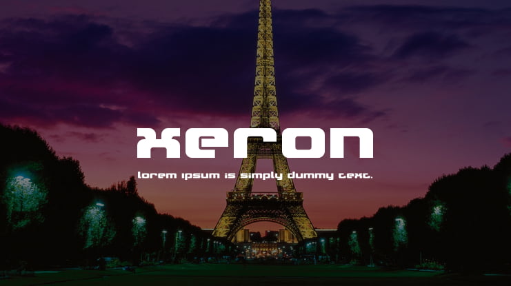 Xeron Font