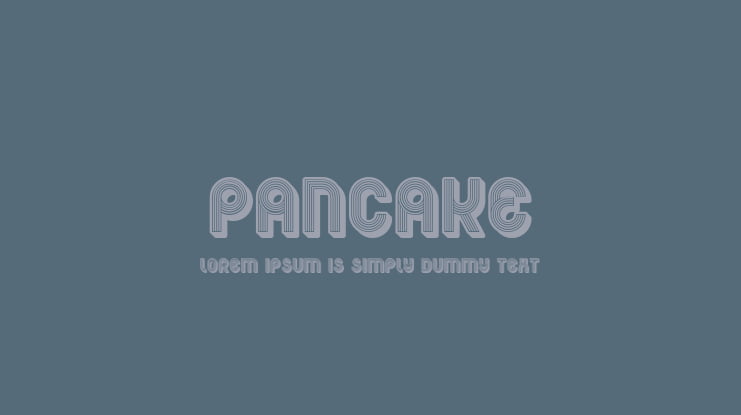 Pancake Font Family