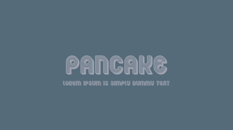 Pancake Font Family