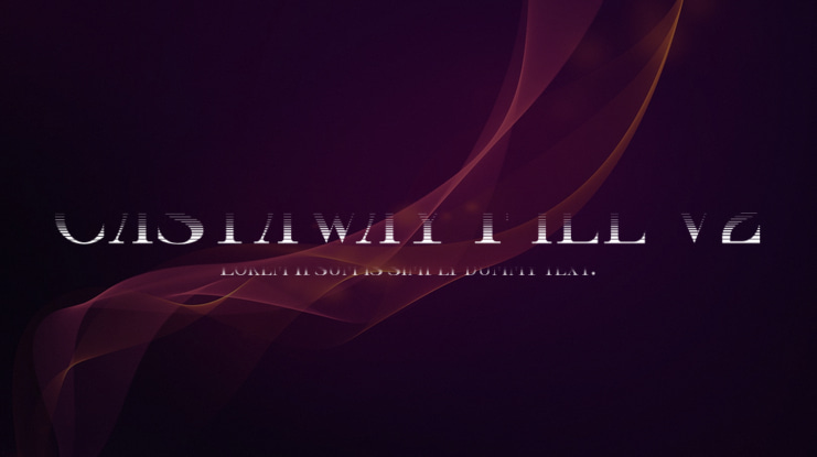 Castaway Fill v2 Font Family