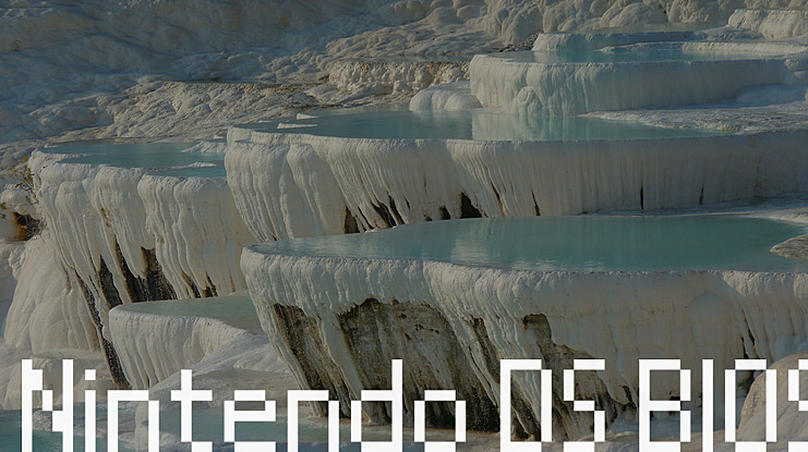 Nintendo DS BIOS Font Family