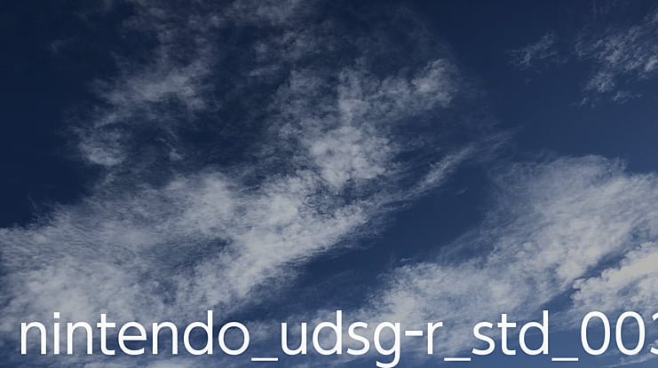 nintendo_udsg-r_std_003 Font