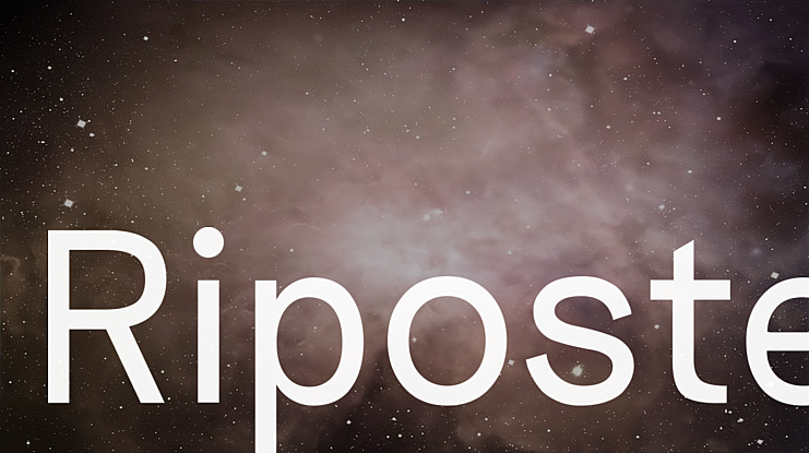Riposte Font