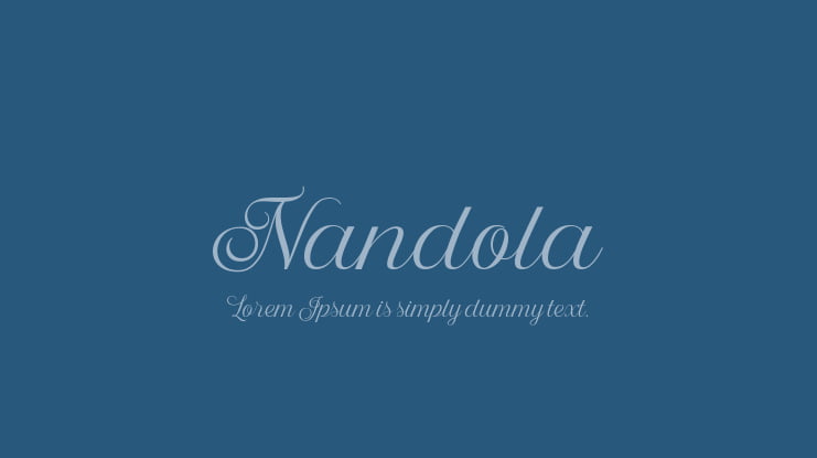 Nandola Font