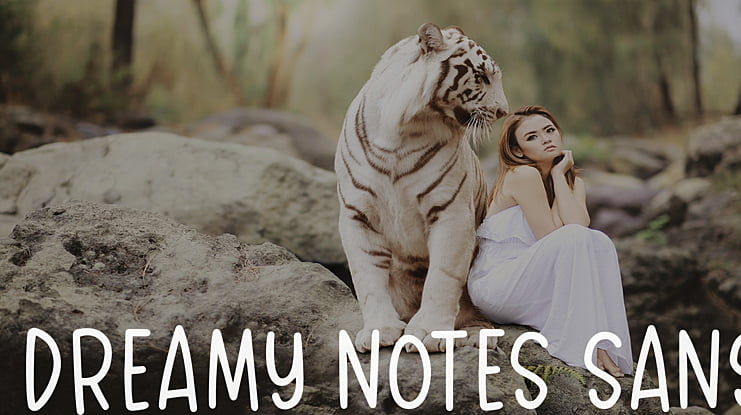 Dreamy Notes Sans Font Family