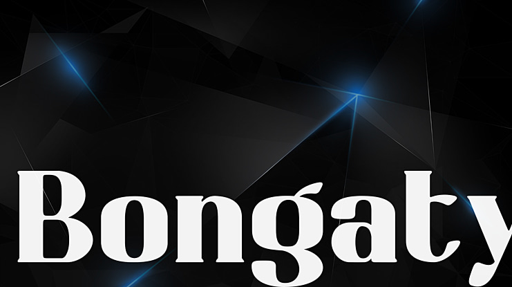 Bongaty Font