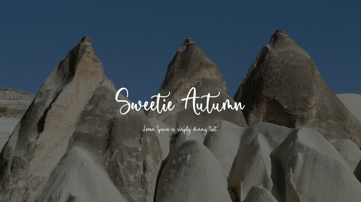 Sweetie Autumn Font