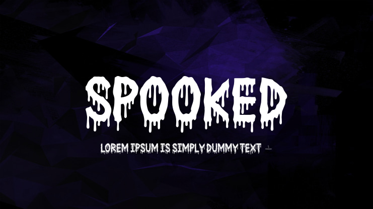 Spooked Font