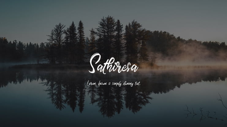 Sathiresa Font