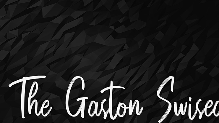 The Gaston Swisea Font